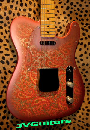 85 Tokai 1968 Paisley Telecaster the most accurate production Paisley ASK